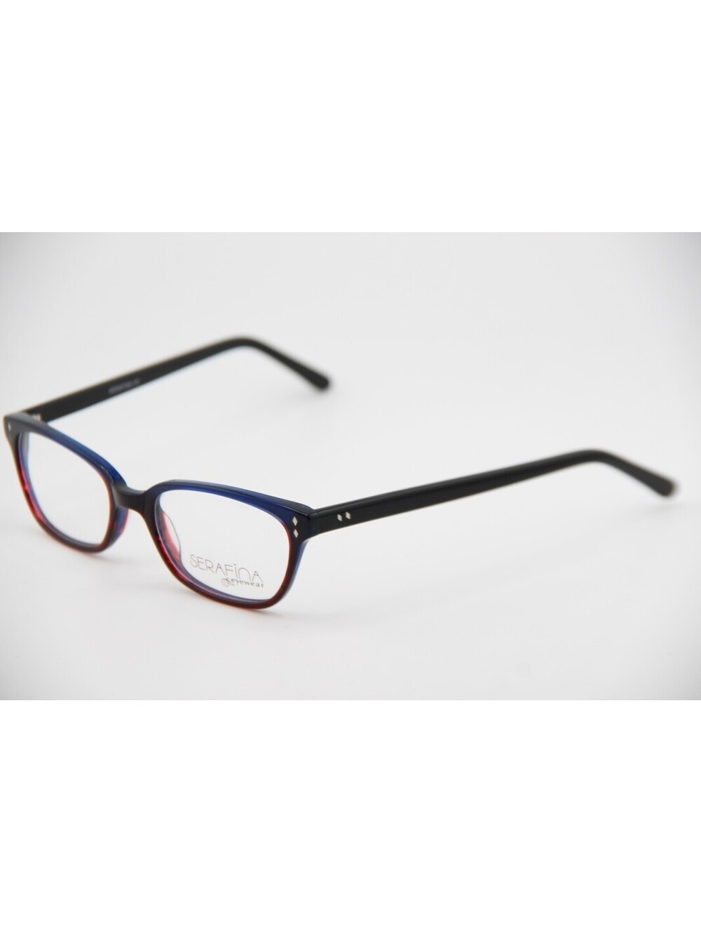 Serafina Faith Blue Wine Authentic Eyeglasses 50-20-145